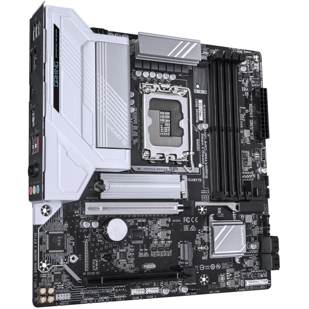 Motherboard GIGABYTE B860M GAMING X WIFI6E Socket LGA 1851 Micro ATX - Imagen 3