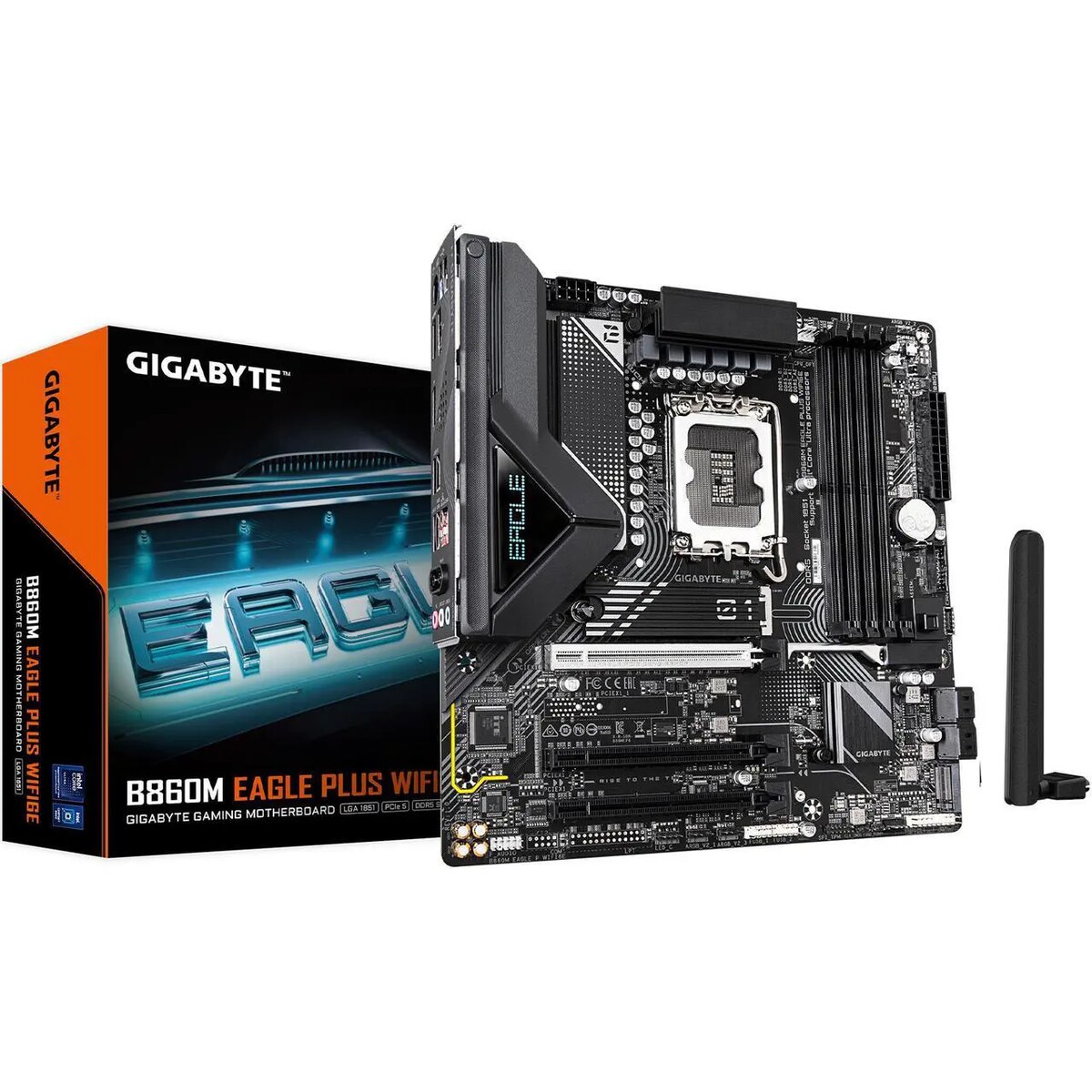 Motherboard GIGABYTE B860M EAGLE PLUS WIFI6E Socket LGA 1851 Micro ATX
