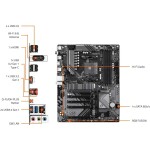 Motherboard GIGABYTE B550 EAGLE WIFI6 Socket AM4 ATX - Imagen 4