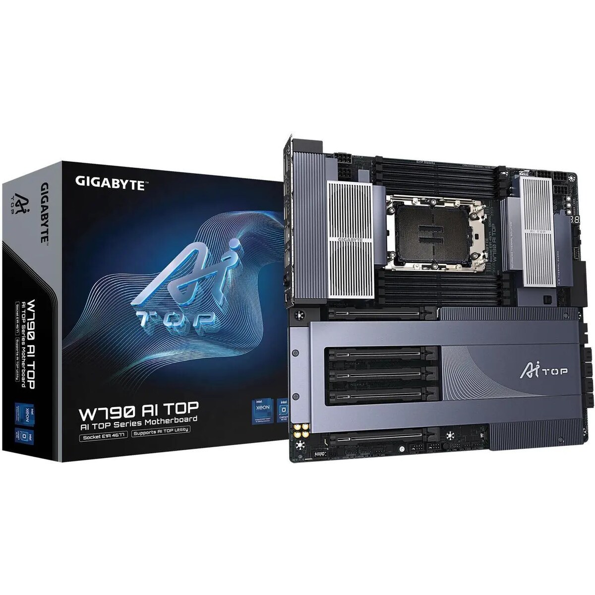Motherboard GIGABYTE W790 AI TOP Socket LGA4677 E-ATX