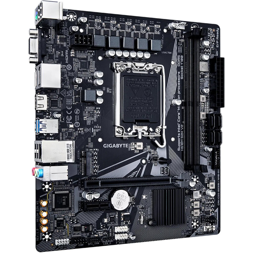 Motherboard GIGABYTE H610M S2H V2 Socket LGA 1700 Micro ATX - Imagen 3