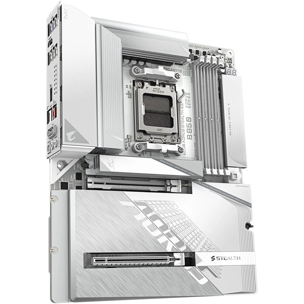 Motherboard GIGABYTE B850 AORUS STEALTH ICE Socket AM5 ATX - Imagen 3