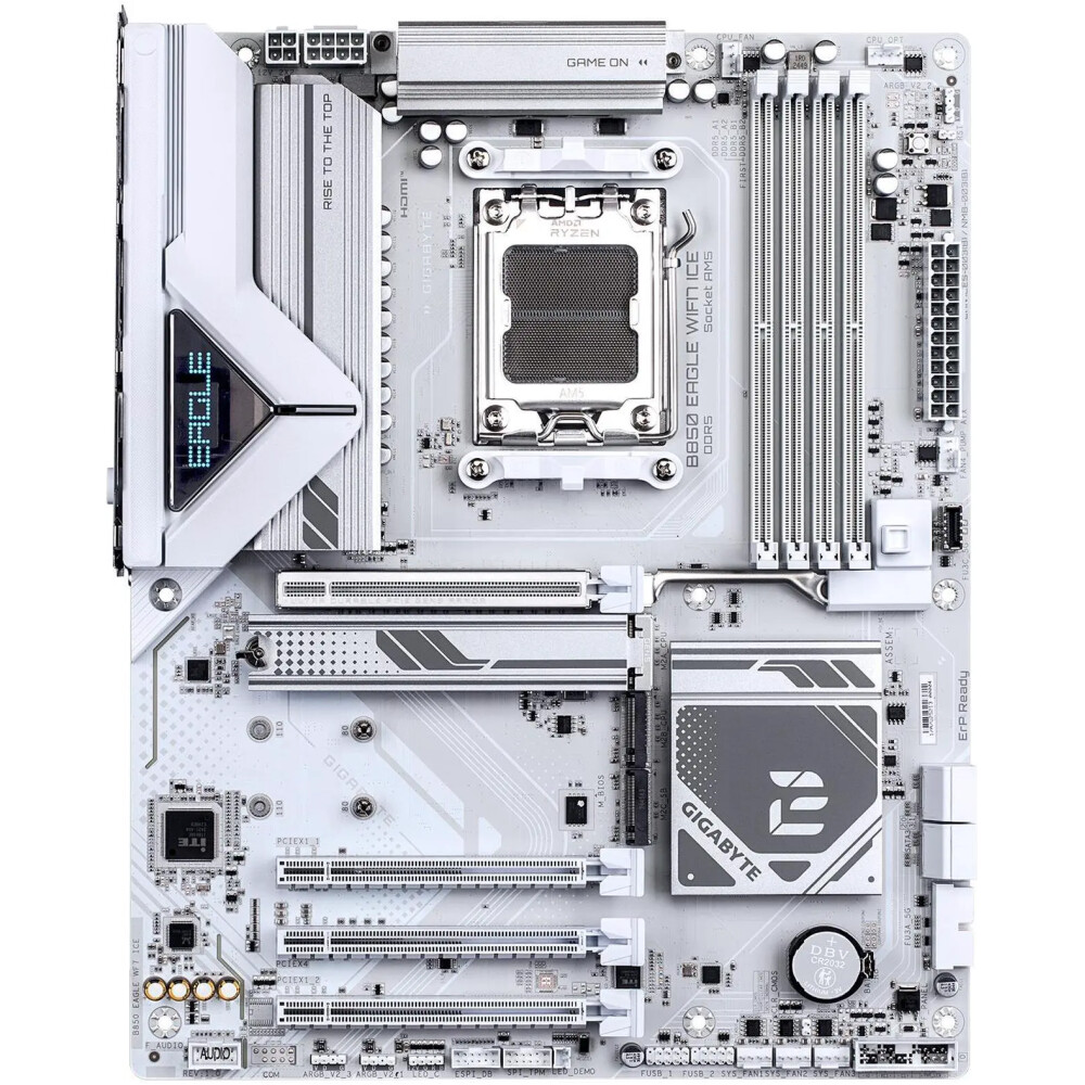 Motherboard GIGABYTE B850 EAGLE WIFI7 ICE Socket AM5 ATX - Imagen 2