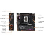 Motherboard GIGABYTE Z890M A ELITE WIFI7 Socket LGA1851 Micro ATX - Imagen 6