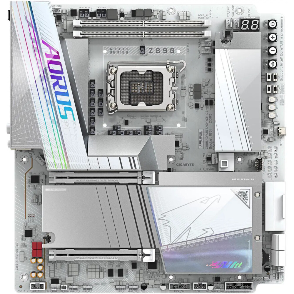 Motherboard GIGABYTE Z890 AORUS TACHYON ICE Socket LGA1851 E-ATX - Imagen 2