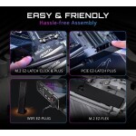 Motherboard GIGABYTE X870E AORUS ELITE X3D Socket AM5 ATX - Imagen 6
