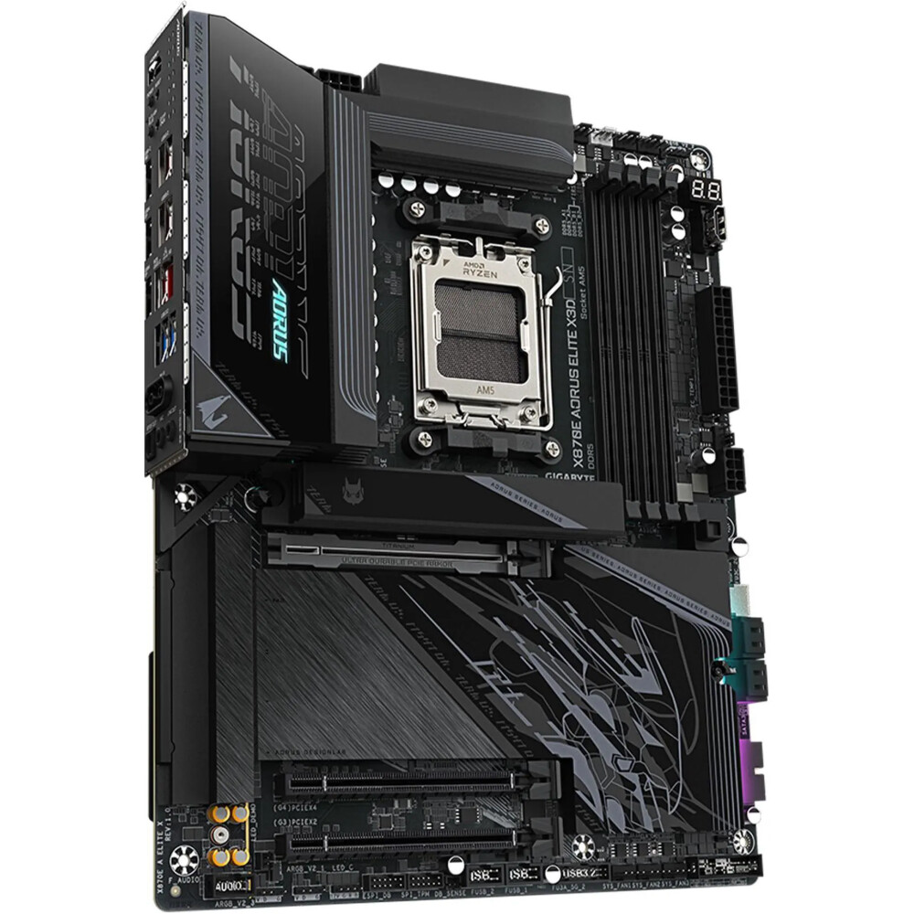 Motherboard GIGABYTE X870E AORUS ELITE X3D Socket AM5 ATX - Imagen 7