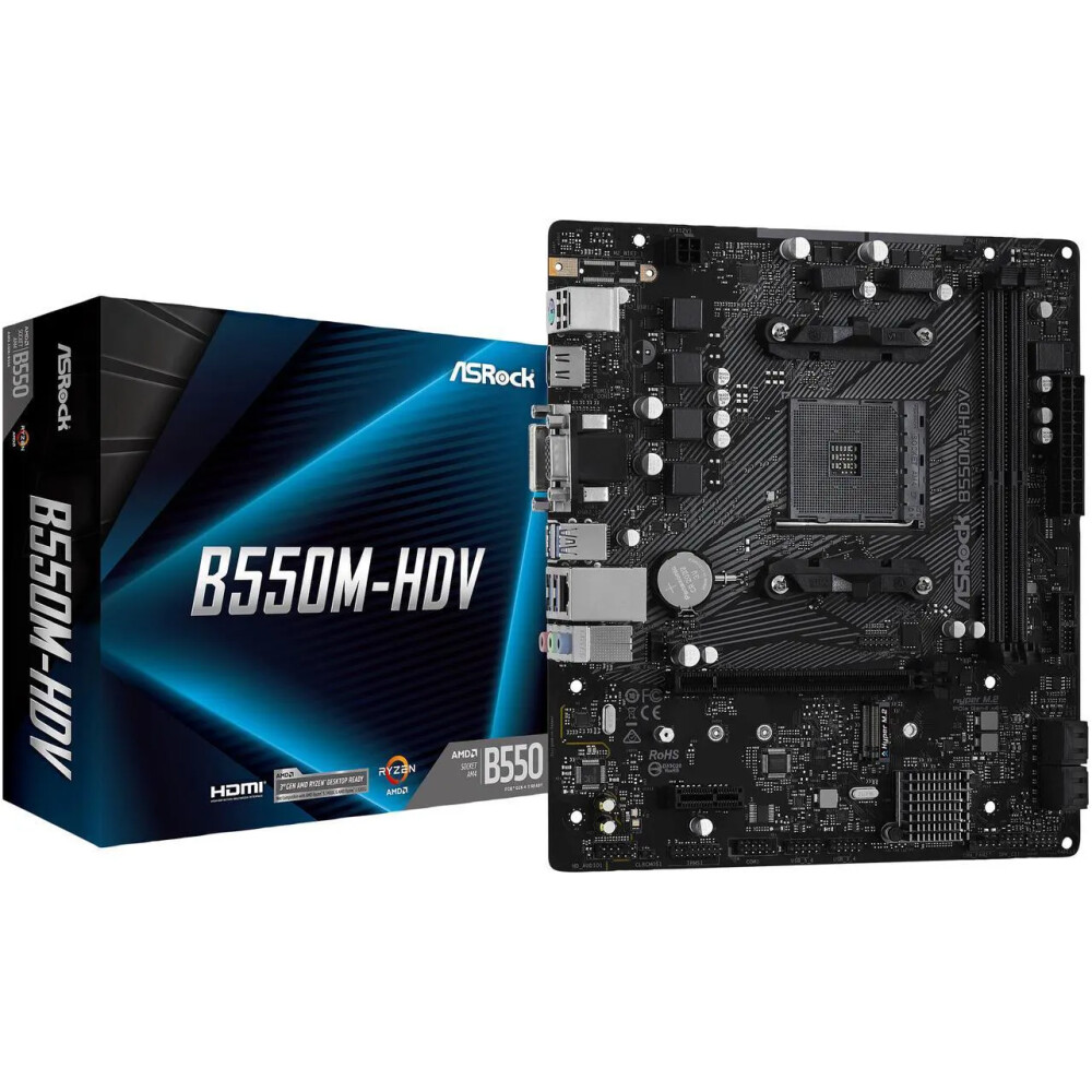 Motherboard ASRock B550M-HDV Socket AM4 Micro ATX - Imagen 10