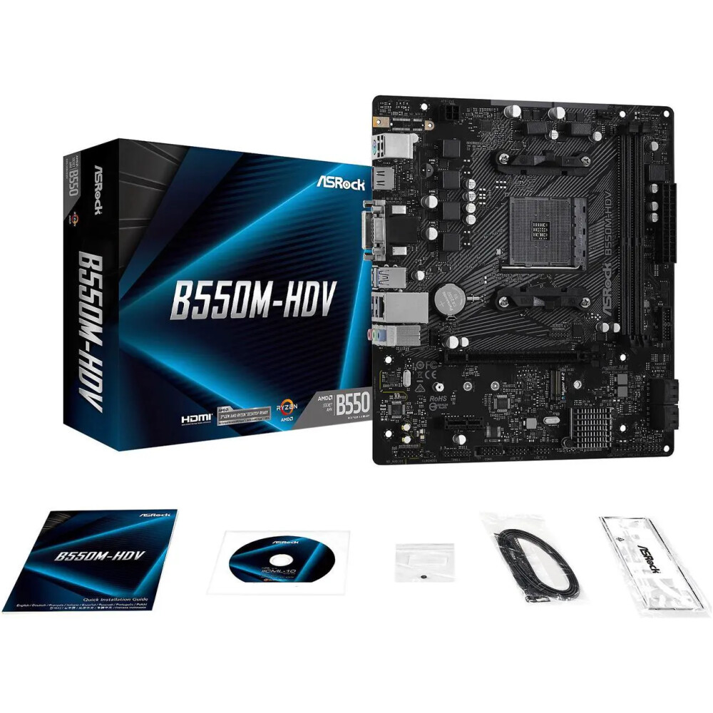 Motherboard ASRock B550M-HDV Socket AM4 Micro ATX - Imagen 8