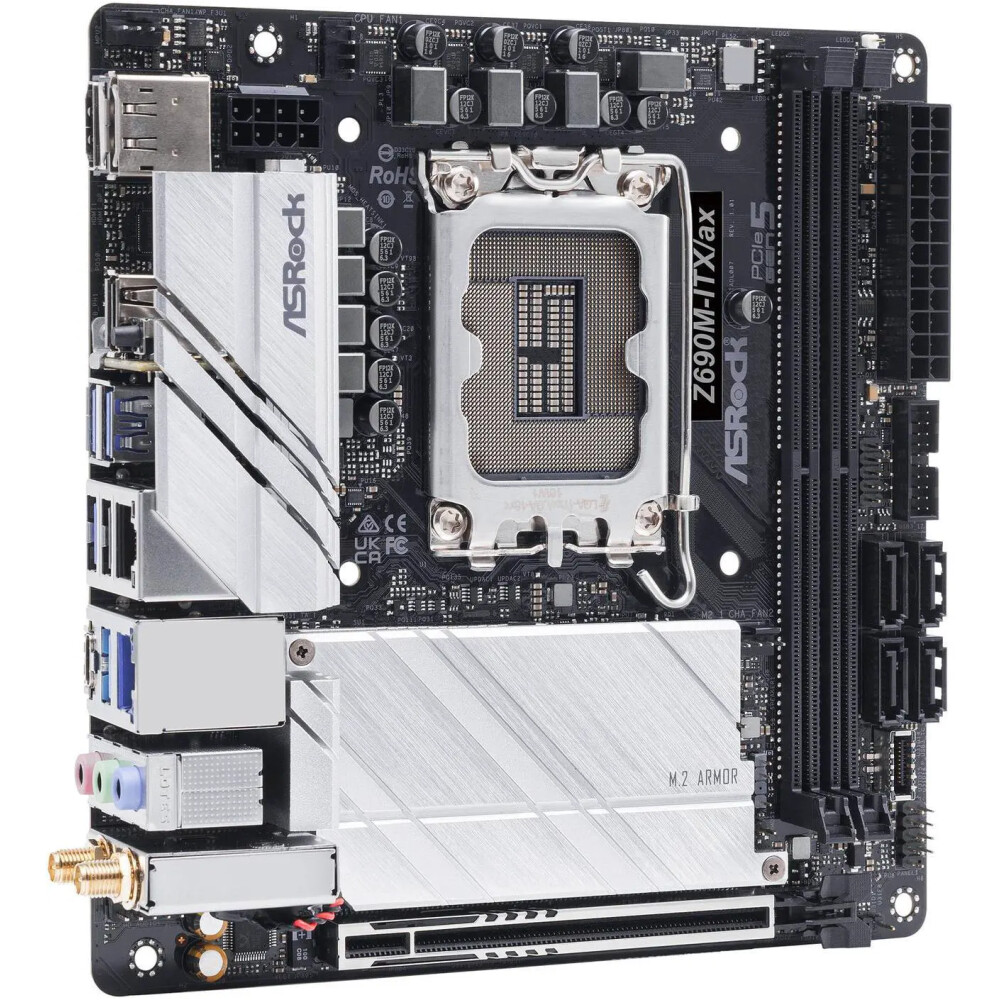 Motherboard ASRock Z690M-ITX/ax Socket LGA 1700 Mini ITX - Imagen 5