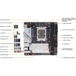 Motherboard ASRock Z690M-ITX/ax Socket LGA 1700 Mini ITX - Imagen 4