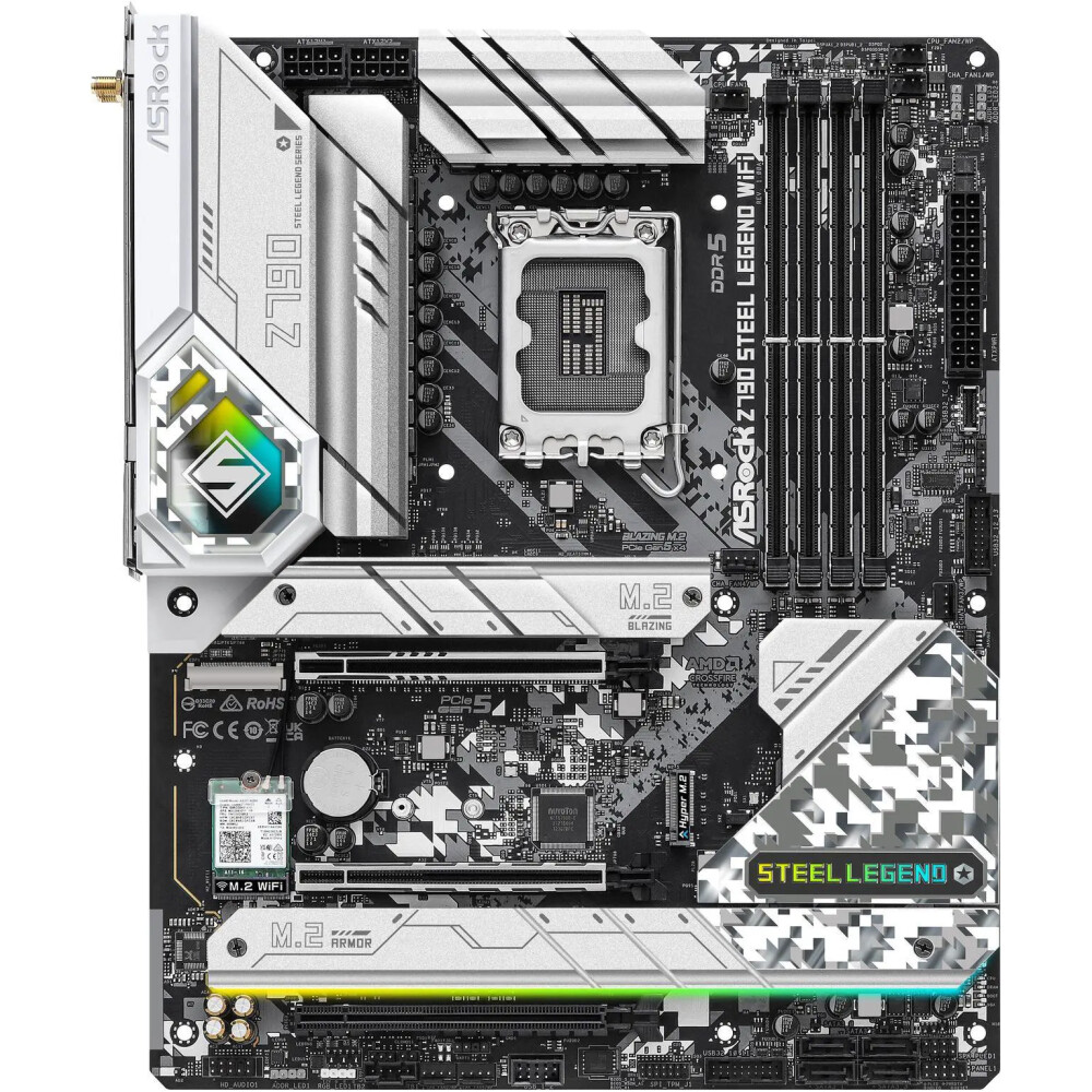 Motherboard ASRock Z790 STEEL LEGEND WIFI Socket LGA1700 ATX - Imagen 7