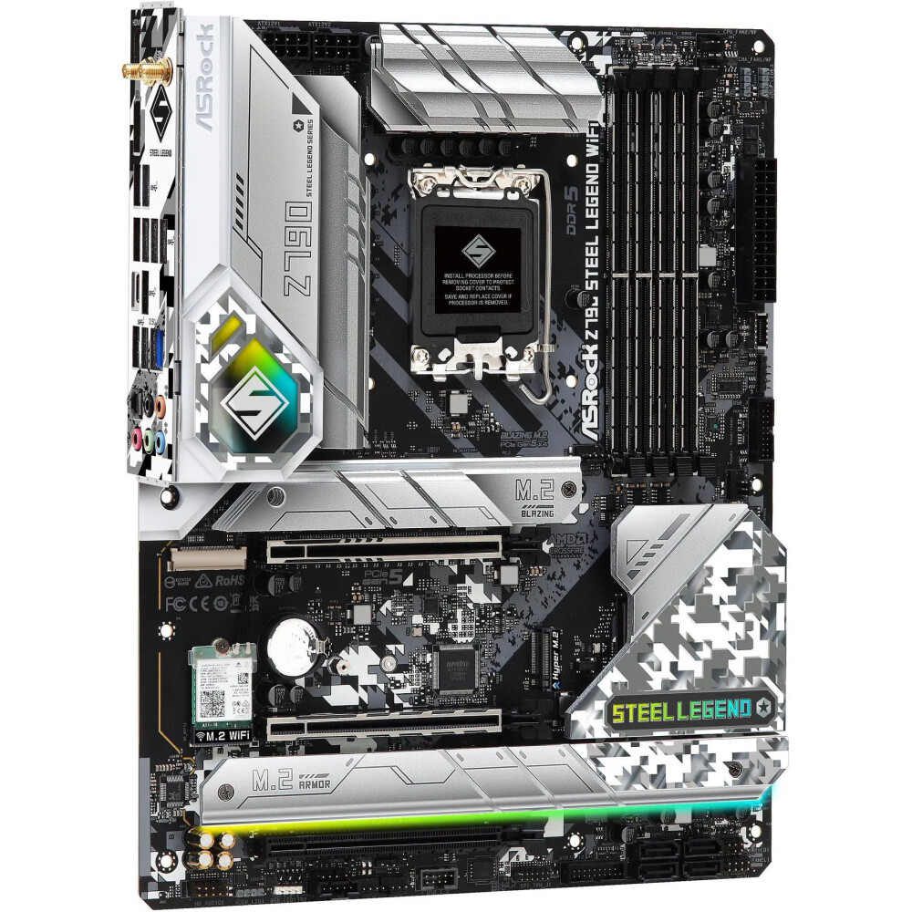 Motherboard ASRock Z790 STEEL LEGEND WIFI Socket LGA1700 ATX - Imagen 6