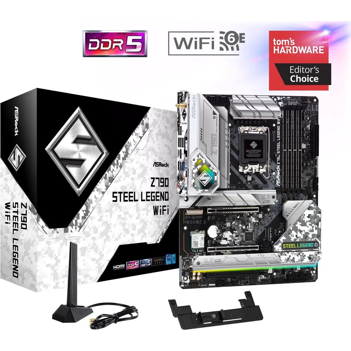 Motherboard ASRock Z790 STEEL LEGEND WIFI Socket LGA1700 ATX
