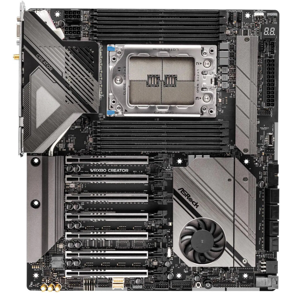 Motherboard ASRock WRX80 CREATOR R2.0 Socket sWRX8 E-ATX - Imagen 2