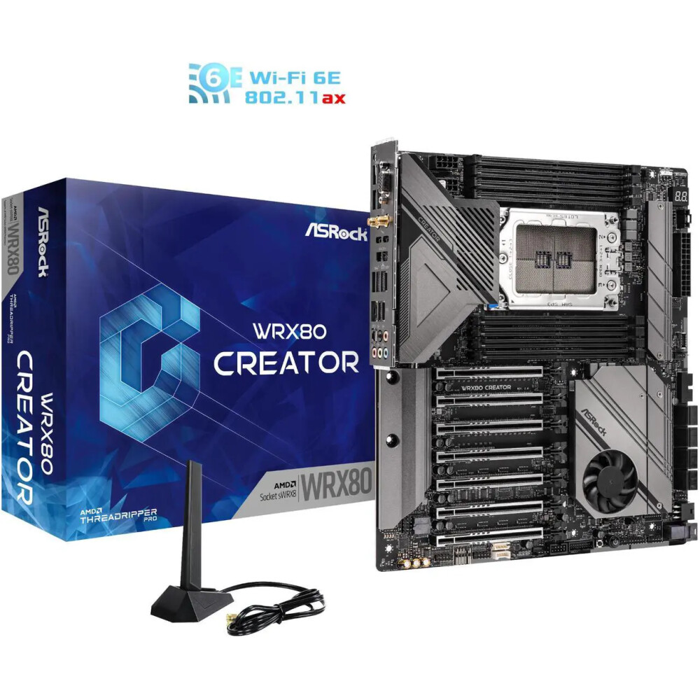 Motherboard ASRock WRX80 CREATOR R2.0 Socket sWRX8 E-ATX - Imagen 6