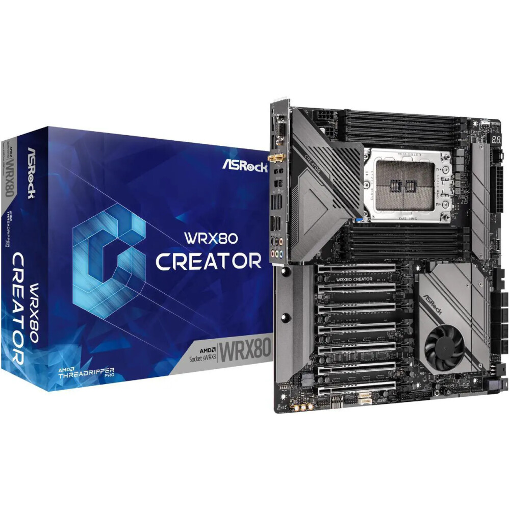 Motherboard ASRock WRX80 CREATOR R2.0 Socket sWRX8 E-ATX - Imagen 1