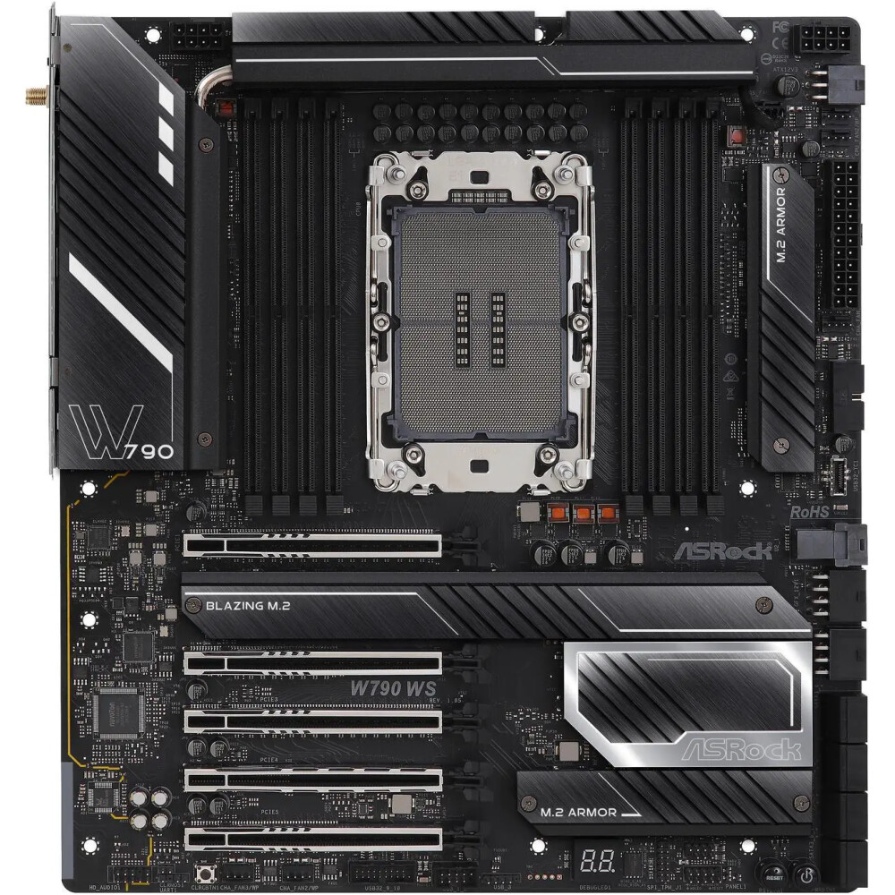 Motherboard ASRock W790 WS Socket LGA4677 E-ATX (CEB) - Imagen 2