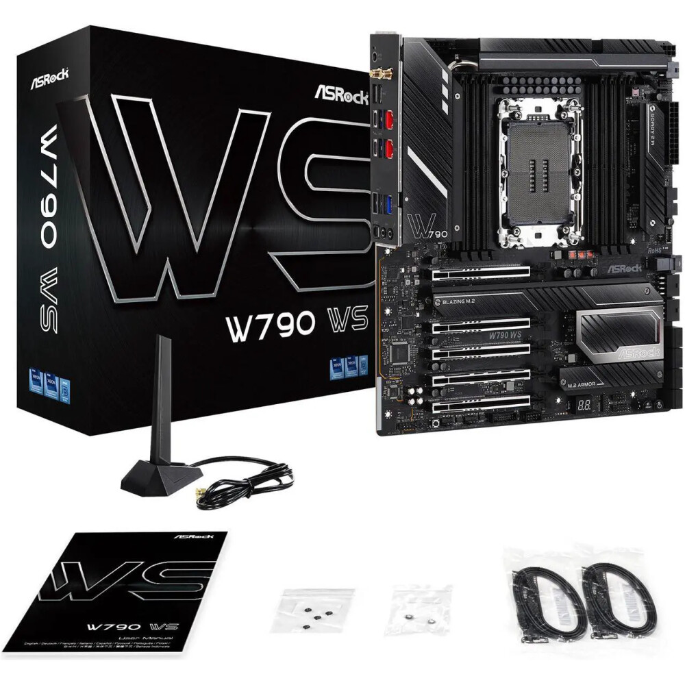 Motherboard ASRock W790 WS Socket LGA4677 E-ATX (CEB) - Imagen 7