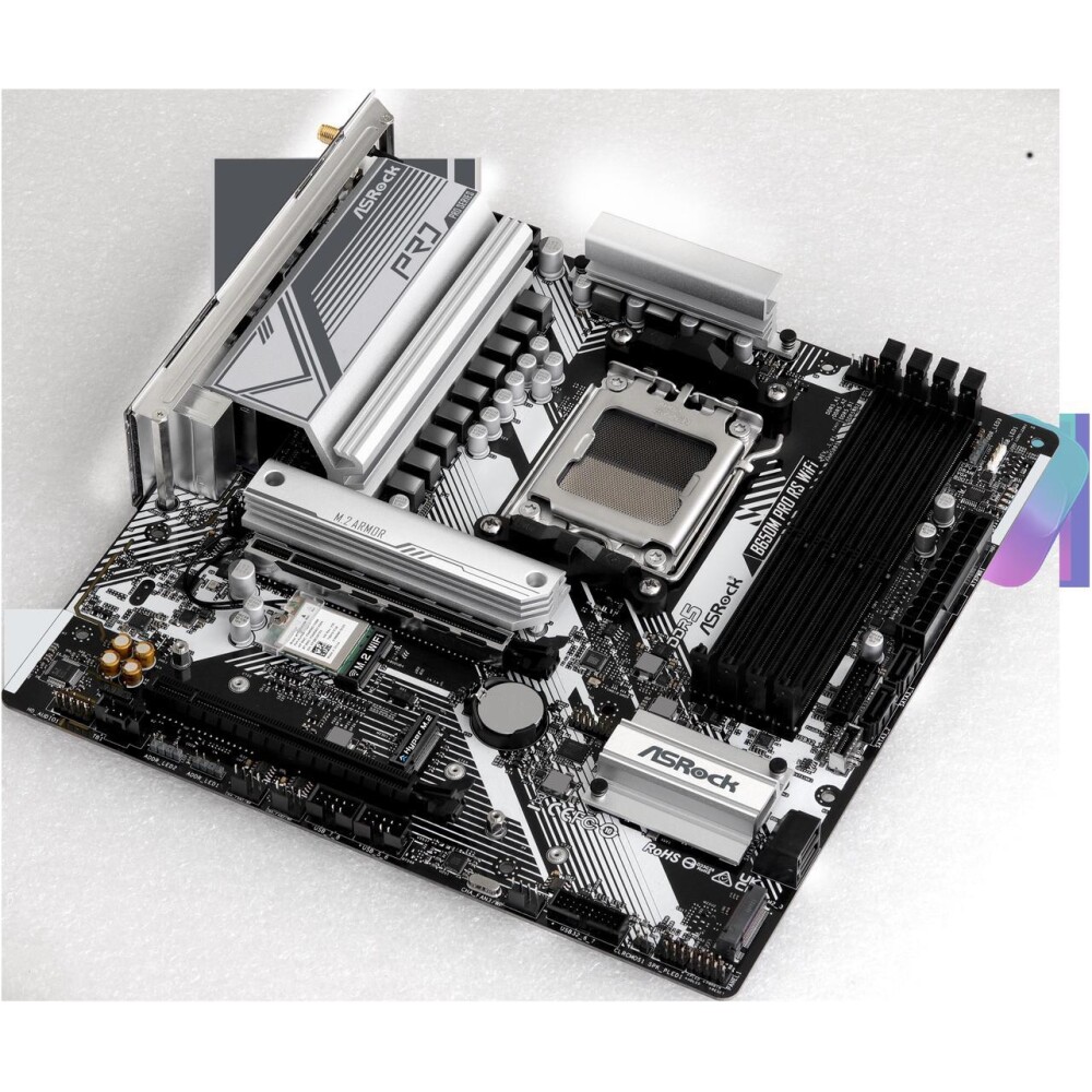 Motherboard ASRock B650M Pro RS WiFi Socket AM5 Micro ATX - Imagen 4