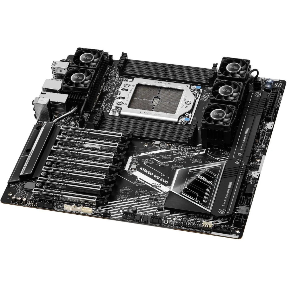 Motherboard ASRock WRX90 WS EVO Socket sTR5 E-ATX - Imagen 2
