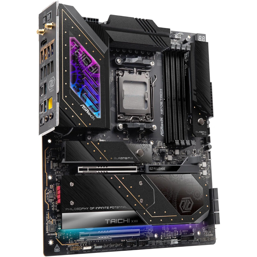 Motherboard GIGABYTE X870E AORUS PRO X3D ICE Socket AM5 ATX - Imagen 2