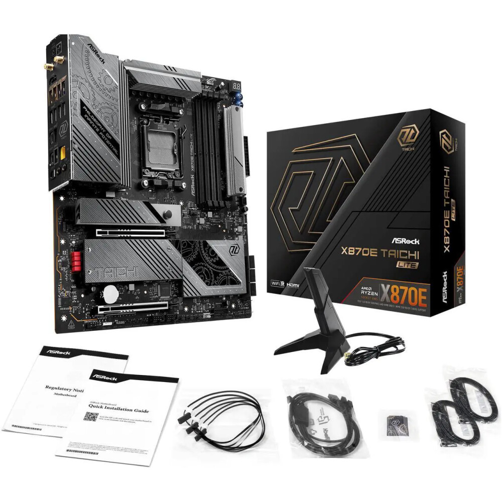 Motherboard ASRock X870E Taichi Lite Socket AM5 E‑ATX - Imagen 11