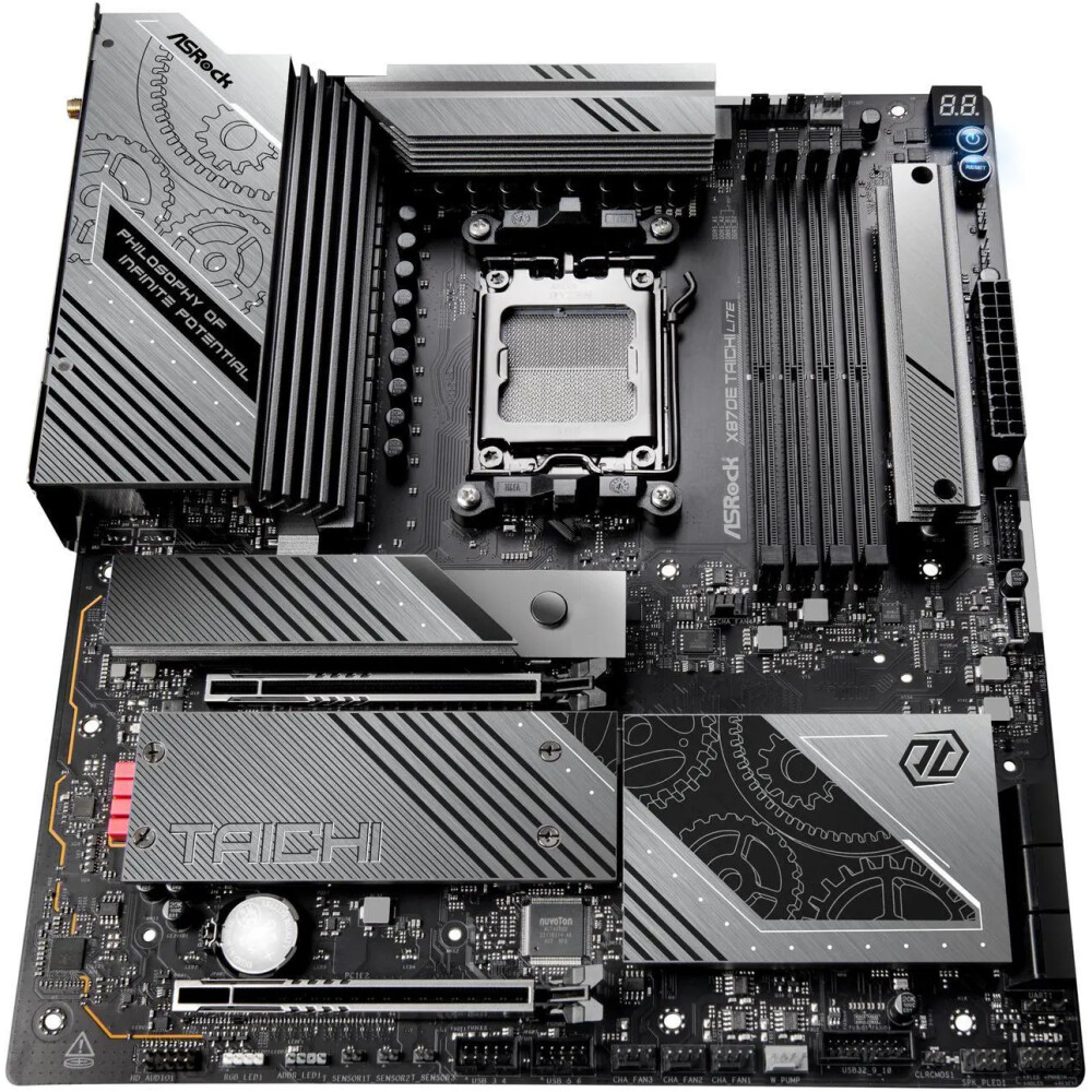 Motherboard ASRock X870E Taichi Lite Socket AM5 E‑ATX - Imagen 3