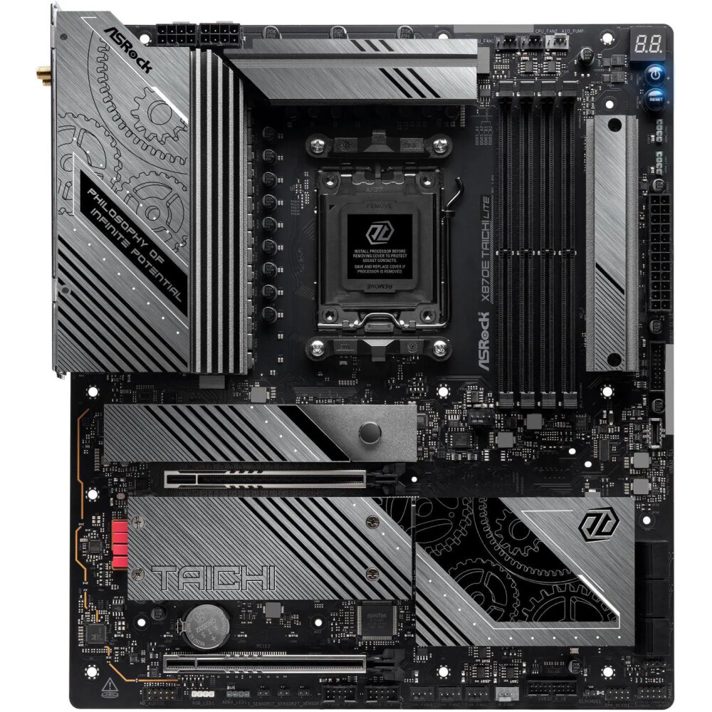 Motherboard ASRock X870E Taichi Lite Socket AM5 E‑ATX - Imagen 10