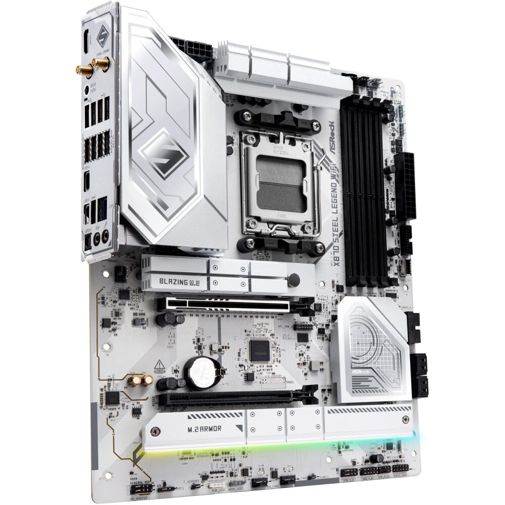 Motherboard ASRock X870 Steel Legend WiFi Socket AM5 ATX - Imagen 2