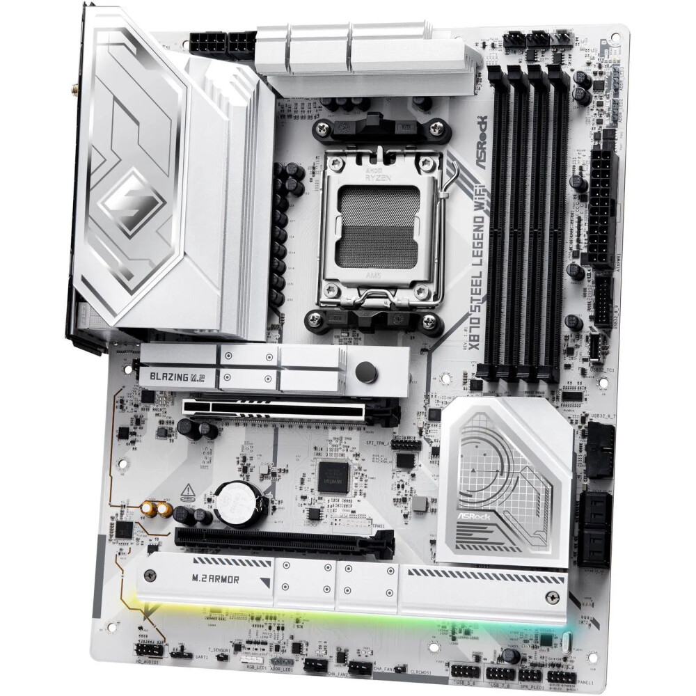 Motherboard ASRock X870 Steel Legend WiFi Socket AM5 ATX - Imagen 4