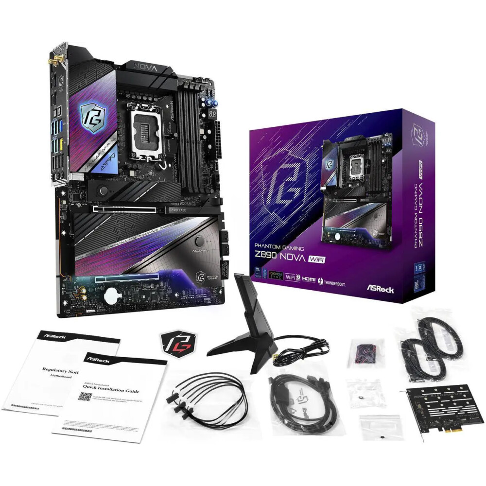 Motherboard ASRock Z890 Nova WiFi Socket LGA1851 ATX - Imagen 7