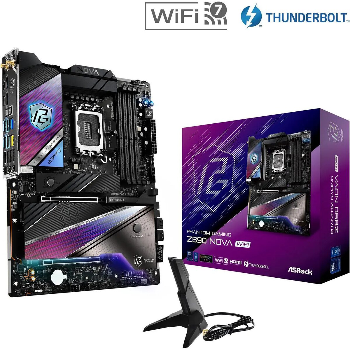 Motherboard ASRock Z890 Nova WiFi Socket LGA1851 ATX