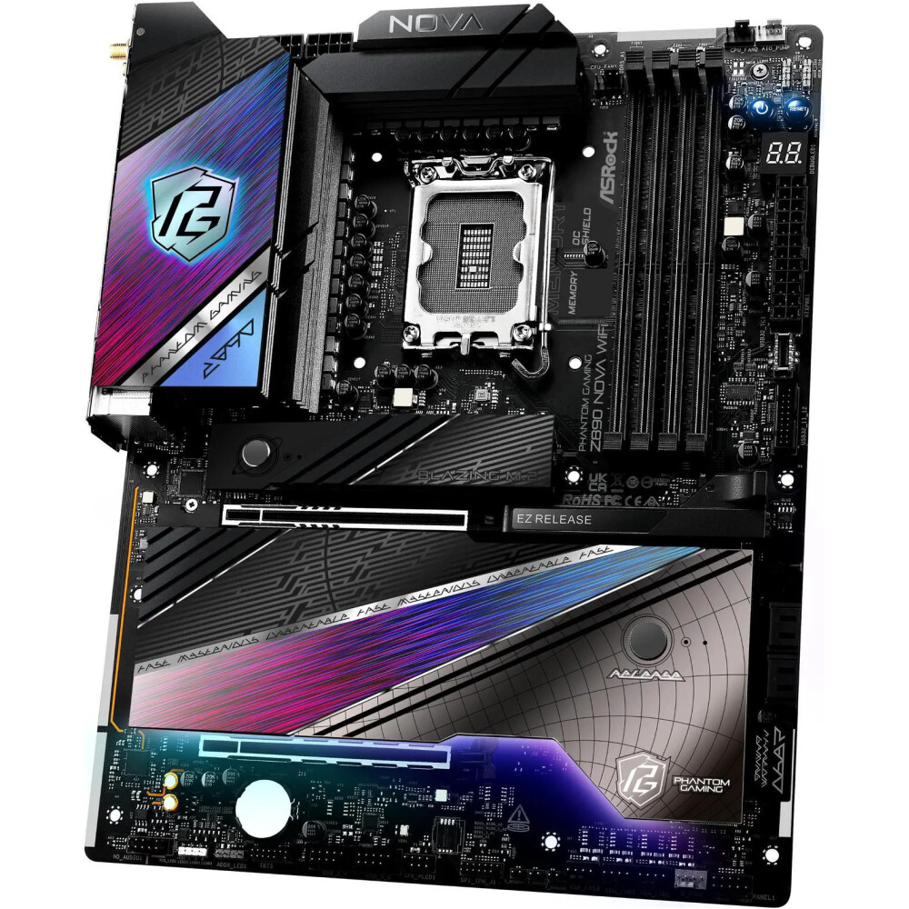 Motherboard ASRock Z890 Nova WiFi Socket LGA1851 ATX - Imagen 3