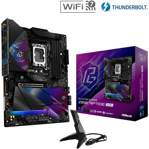 Motherboard ASRock Z890 Riptide WiFi Socket LGA1851 ATX