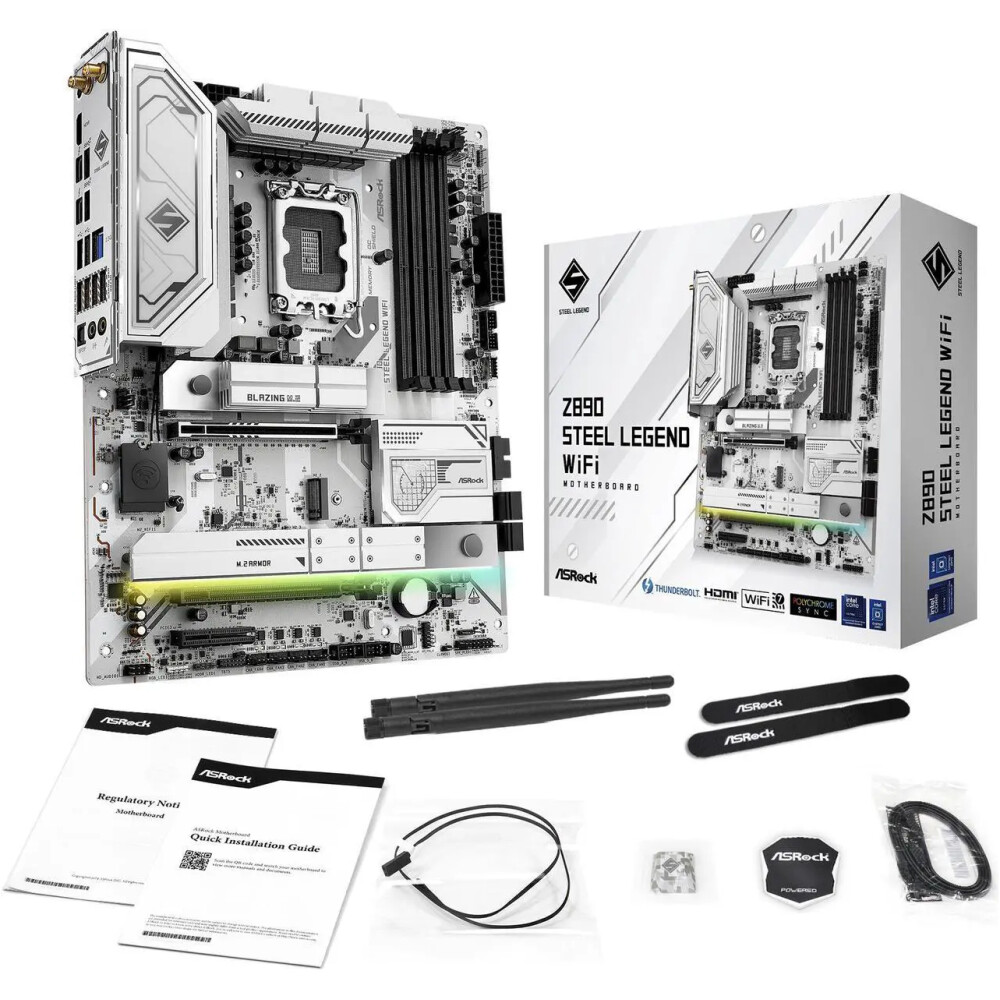 Motherboard ASRock Z890 Steel Legend WiFi Socket LGA1851 ATX - Imagen 8