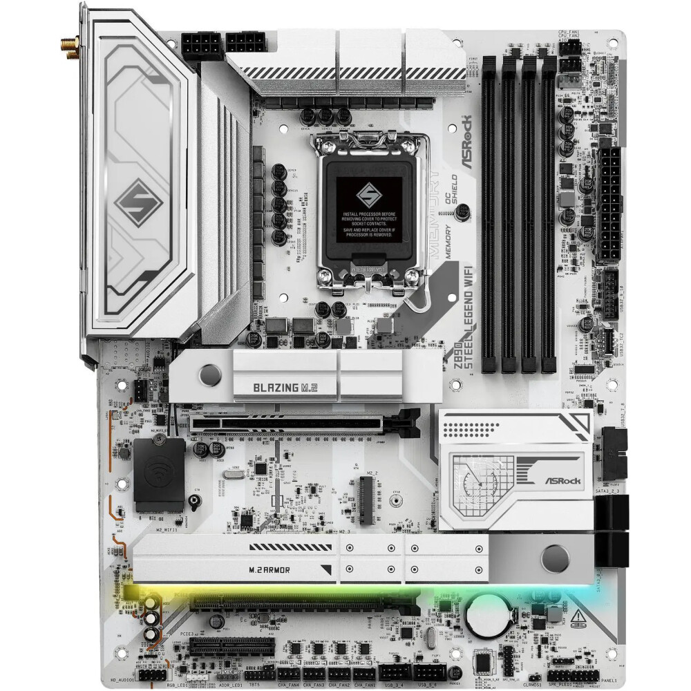 Motherboard ASRock Z890 Steel Legend WiFi Socket LGA1851 ATX - Imagen 2