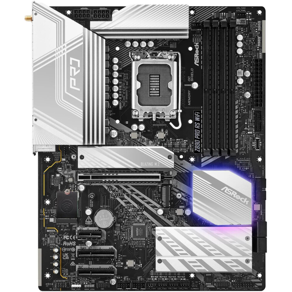 Motherboard ASRock Z890 Pro RS WiFi Socket LGA 1851 ATX - Imagen 2