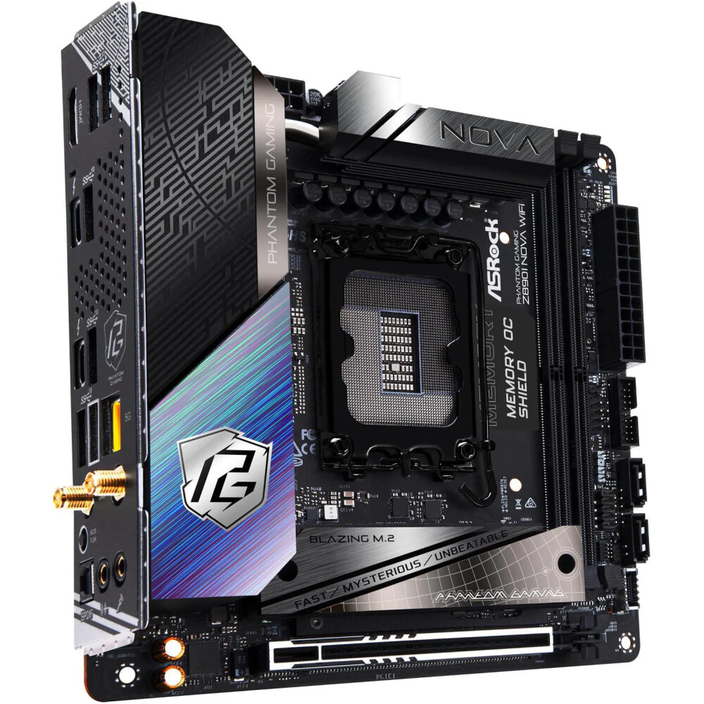 Motherboard ASRock Z890I Nova WiFi Socket LGA1851 Mini ITX - Imagen 8