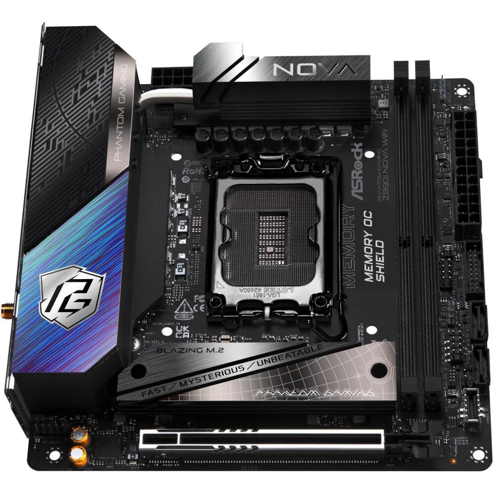 Motherboard ASRock Z890I Nova WiFi Socket LGA1851 Mini ITX - Imagen 9