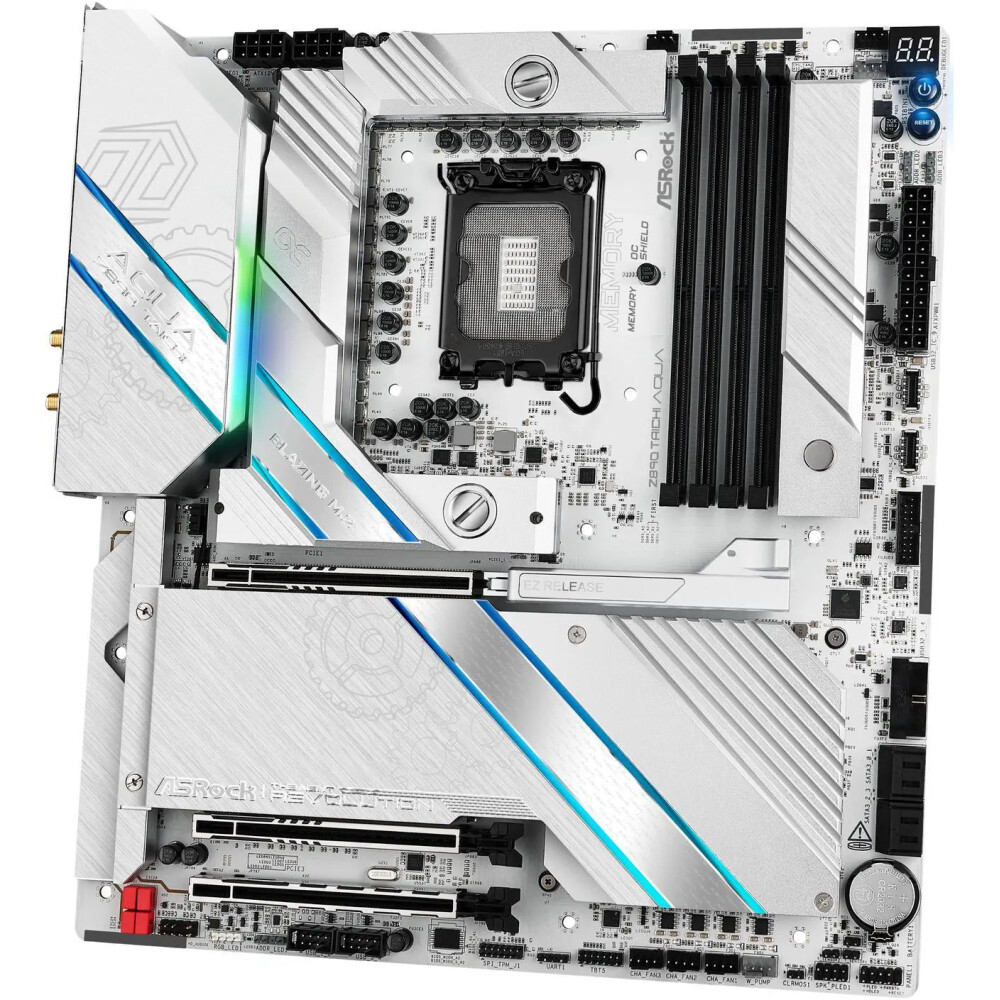 Motherboard ASRock Z890 Taichi AQUA Socket LGA1851 E-ATX - Imagen 3