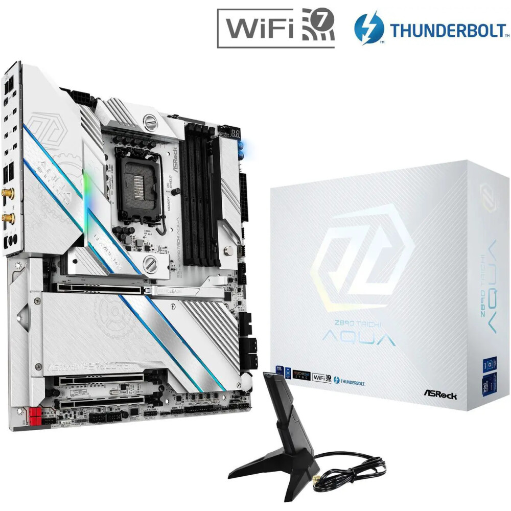 Motherboard ASRock Z890 Taichi AQUA Socket LGA1851 E-ATX - Imagen 1