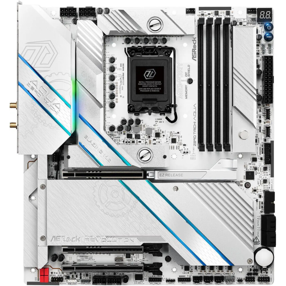 Motherboard ASRock Z890 Taichi AQUA Socket LGA1851 E-ATX - Imagen 2
