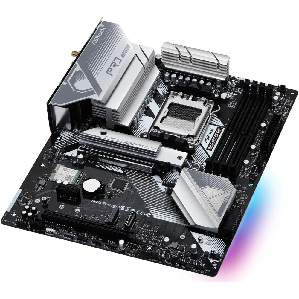 Motherboard ASRock B650 Pro RS WiFi Socket AM5 ATX - Imagen 4