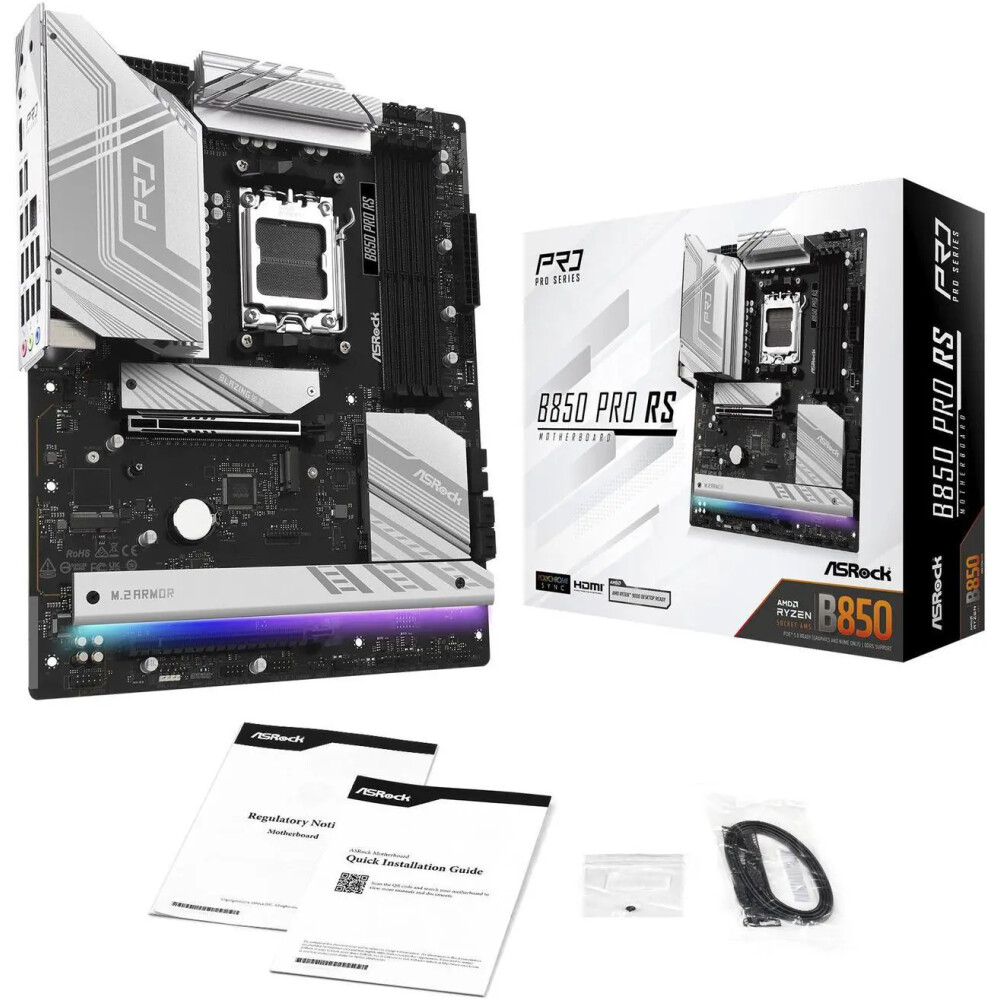 Motherboard ASRock B850 PRO RS Socket AM5 ATX - Imagen 8
