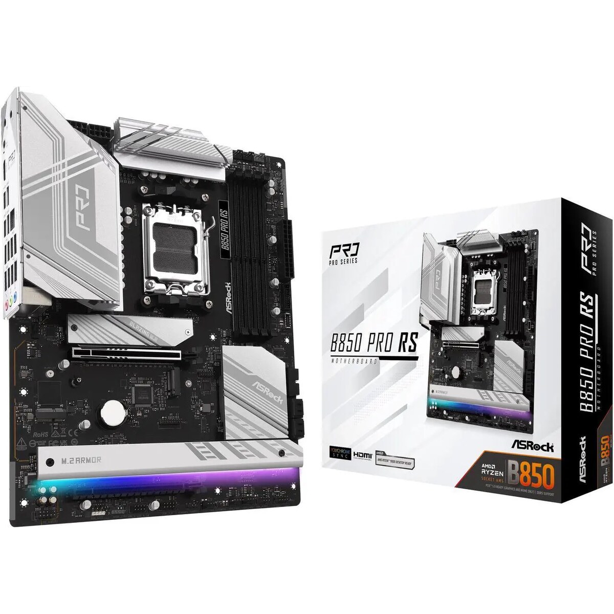 Motherboard ASRock B850 PRO RS Socket AM5 ATX