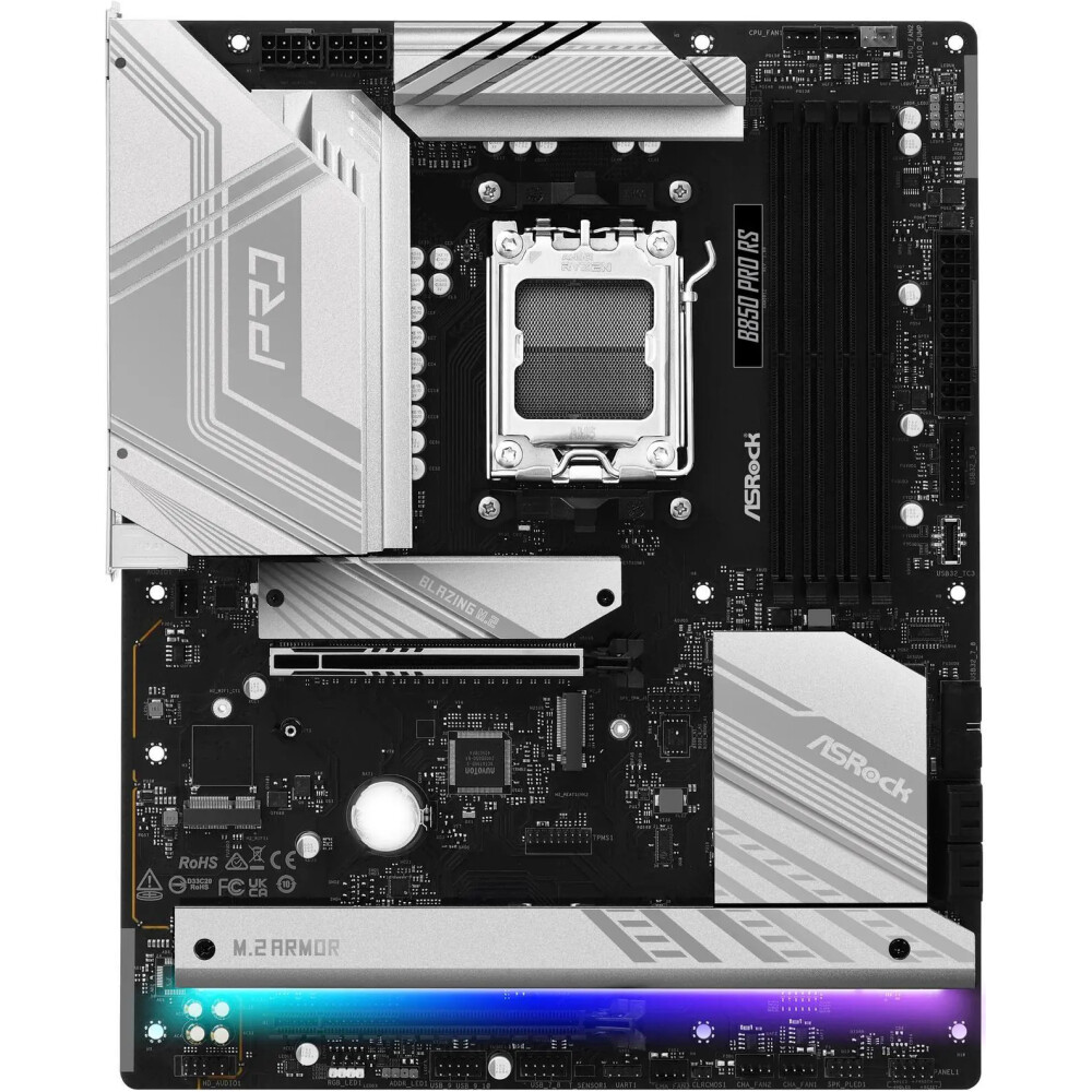 Motherboard ASRock B850 PRO RS Socket AM5 ATX - Imagen 2