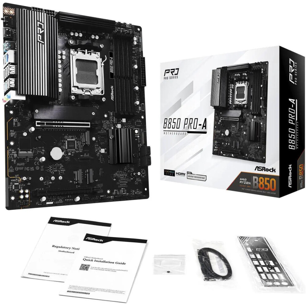 Motherboard ASRock B850 PRO-A Socket AM5 ATX - Imagen 8
