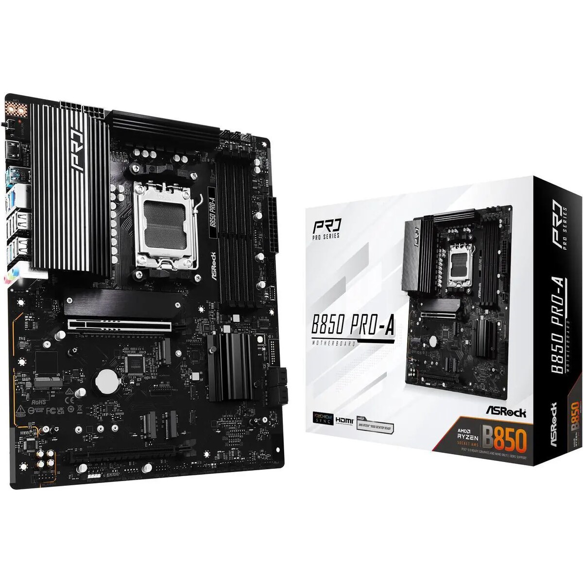 Motherboard ASRock B850 PRO-A Socket AM5 ATX