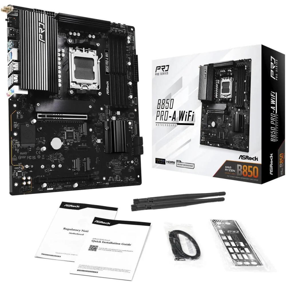 Motherboard ASRock B850 PRO-A WIFI Socket AM5 ATX - Imagen 8